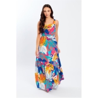 Rochie Be You Tie Back Maxi