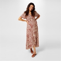 Rochie Biba Biba Maneca Scurta Wrap