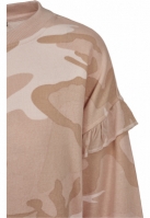 Rochie Camo Volant Crew dama Urban Classics