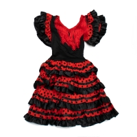 Rochie CHILDISH FLAMENCO VS-NRO-LN2 rosu