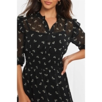 Rochie Joe Browns Frill Detail Printed