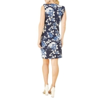 Rochie Mela London Mela London Navy Floral Jersey Pocket