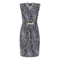 Rochie Mela London Mela London Navy Zag Jersey Pocket