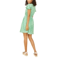 Rochie Mela London Mela London Green Ditsy Print Wrap Skater