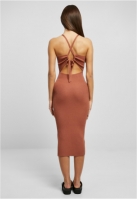 Rochie Midi Rib Knit Crossed Back dama Urban Classics