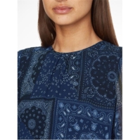 Rochie Tommy Hilfiger Paisley Midi Flare