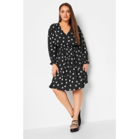 Rochie YOURS Curve Maneca Lunga V Neck