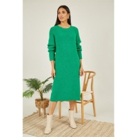 Rochie Yumi Yumi Green Knitted Midi