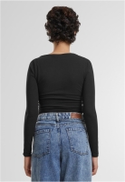 Ruffled Super Slim Longsleeve dama Urban Classics