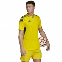 Men's Adidas Condivo 22 Match Day Jersey Yellow HA3518