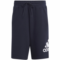 Men's Adidas Essentials Big Logo French Terry Navy Blue IC9402