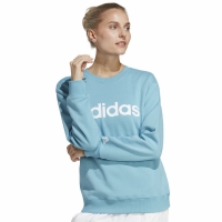 's Adidas Essentials Linear French Terry Sky Blue IC6882 dama