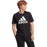 Men's
Adidas Essentials Single Jersey Big Logo Black and White IC9347 Adidas