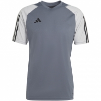 Men's Adidas Tiro 23 Competition Jersey Gray HP1906