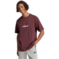 Men's jersey adidas Essentials Linear Single brown JE8998