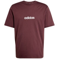 Men's jersey adidas Essentials Linear Single brown JE8998