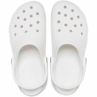 Chodaki damskie Crocs Classic Platform białe 206750 100