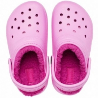 Crocs Lined Clogs for pink 207009 6SW copil