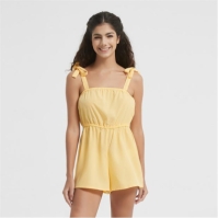 Be You Tie Shoulder Beach Playsuit