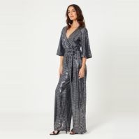 Curea Be You Glitter Tie Jumpsuit