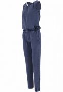 Denim Jersey Sleeveless Jumpsuit dama Urban Classics