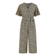 Mela London Mela London Brown Animal Print Jumpsuit