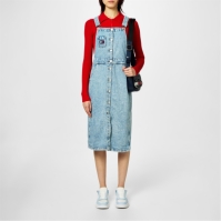 Blug Rochie Tommy Dungaree Midi Tommy Jeans