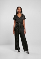 Curea Satin Wide Leg Jumpsuit dama Urban Classics