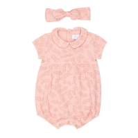 Hello World Traditional Romper Set bebelus fetita