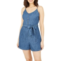 Yumi Yumi Blue Denim Playsuit