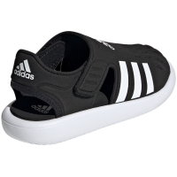 Sanda adidas Closed-Toe Summer Water 's black and white GW0384 copil