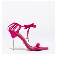 Sanda Reiss Zhane Satin Strap Heeled