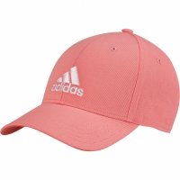 Sapca with a visor adidas Baseball Cotton Twill OSFC pink GM6272