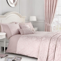 Dreams and Drapes Blossom Jacquard Duvet Cover Set