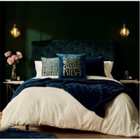 Biba Biba Logo Jacquard Duvet and Pillowcase Set