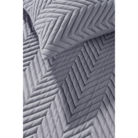 Homelife Chevron Pinsonic Design Duvet Set