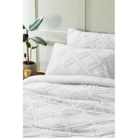 Homelife Diamond Tufted Duvet Set