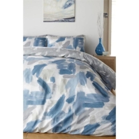 Homelife Mable Water Strokes Reversible Duvet Set