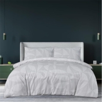 Homelife Out Textured Geo Duvet Set