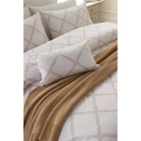 Samantha Faiers Home Laurel Natural Trail Linen Duvet Set