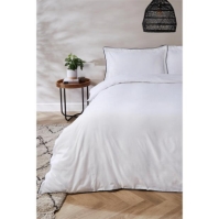 Studio 100% Cotton Piped Edge Duvet Set