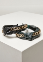 Alice Band With Chain 2-Pack Urban Classics