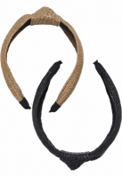 Braid Bast Headband 2-Pack Urban Classics