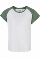 Tricou Contrast Raglan 2-Pack fetita Urban Classics