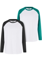 Organic Oversized Raglan Longsleeve 2-Pack baietel Urban Classics