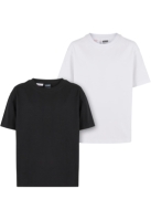 Tricou Oversized Boyfriend 2-Pack fetita Urban Classics