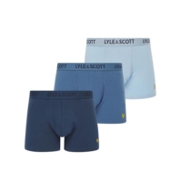 Lenjerie intima Pantalon scurt Combat Lyle and Scott Barclay 3 Pack