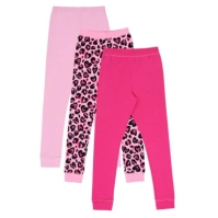 Pijama Miso 3 Pack Leopard Set fetita