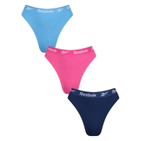 Reebok 3 Pack Corna Thongs dama