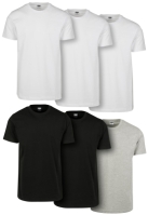 Tricou Basic 6-Pack Urban Classics